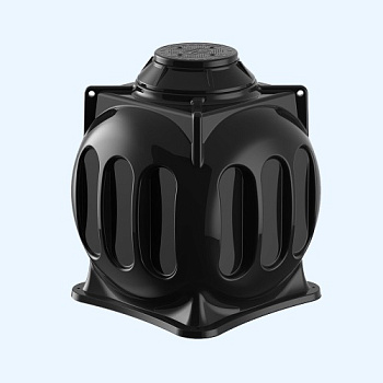 КС-5М Колодец с переходной муфтой и крышкой D560 Полимер